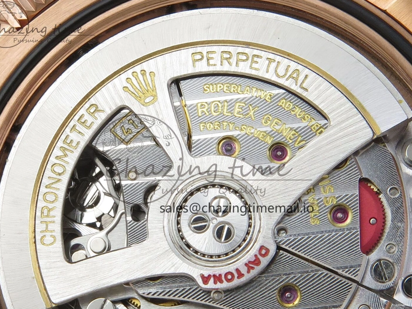 Bracelet Stick Dial 1:1 Black RG APSF Markers RG Best Daytona Edition 904L 126505 RG On SH4131 1229